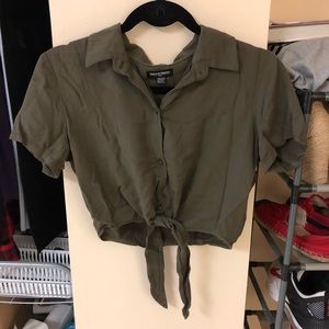 Army Green Top